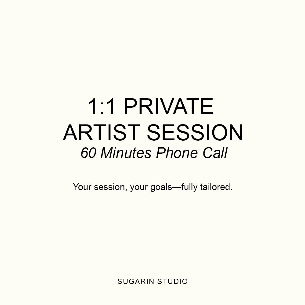 1:1 PRIVATE ARTIST SESSION - 60 Minutes Phone Call